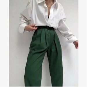NWT Na Nin Lena French Twill Pants Topiary S